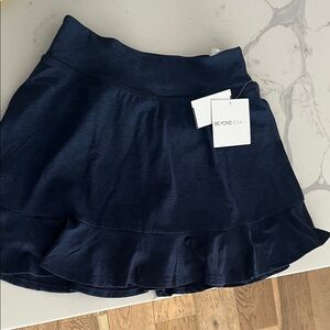 Beyond Yoga Dark Blue Skater Skirt